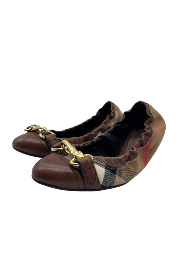 BURBERRY - BALLERINA FLATS CHECK HOUSE